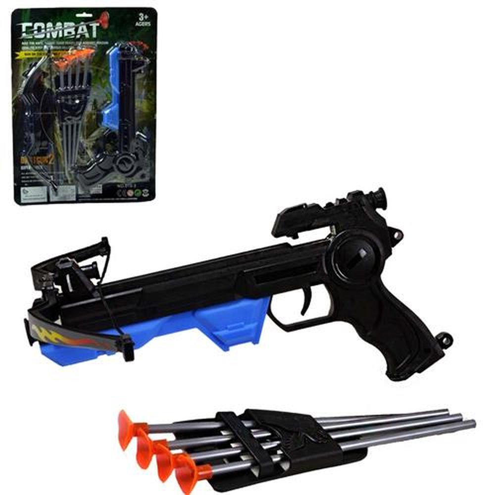 Arco E Flecha Infantil Com Pistola
