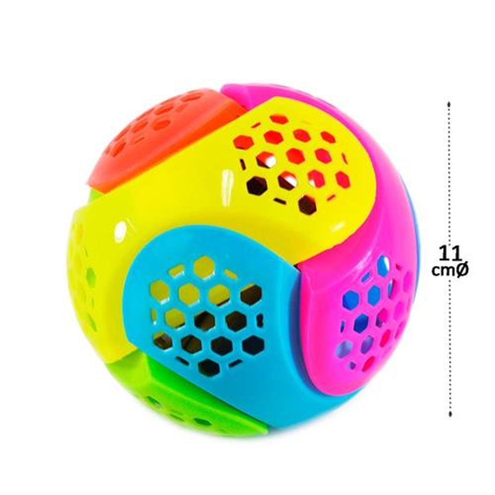 Bola Pula Pula A Pilha Com Luz E Som