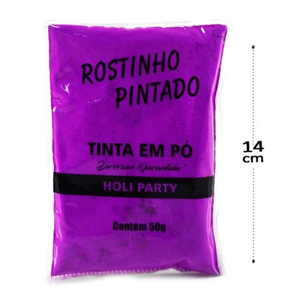 Tinta Em Pó Roxo Fluorescente Powder Roxo