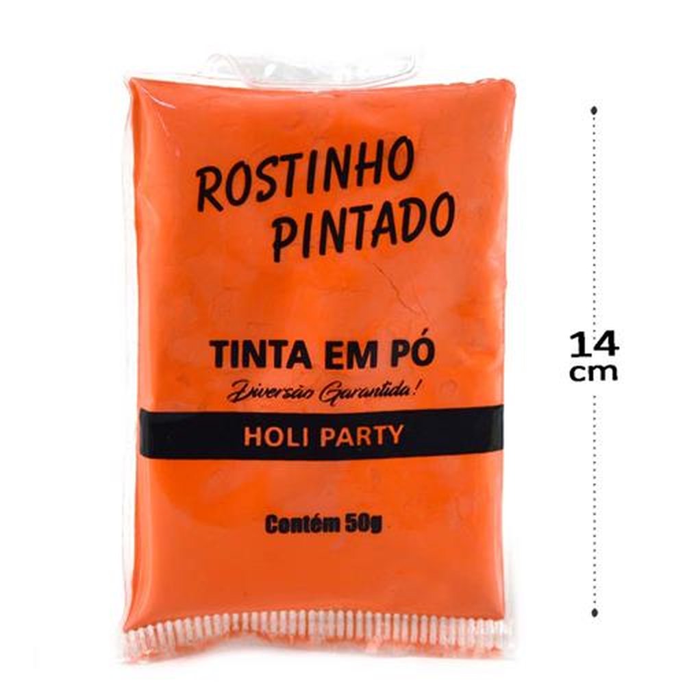 Tinta Em Pó Laranja Fluorescente Powder