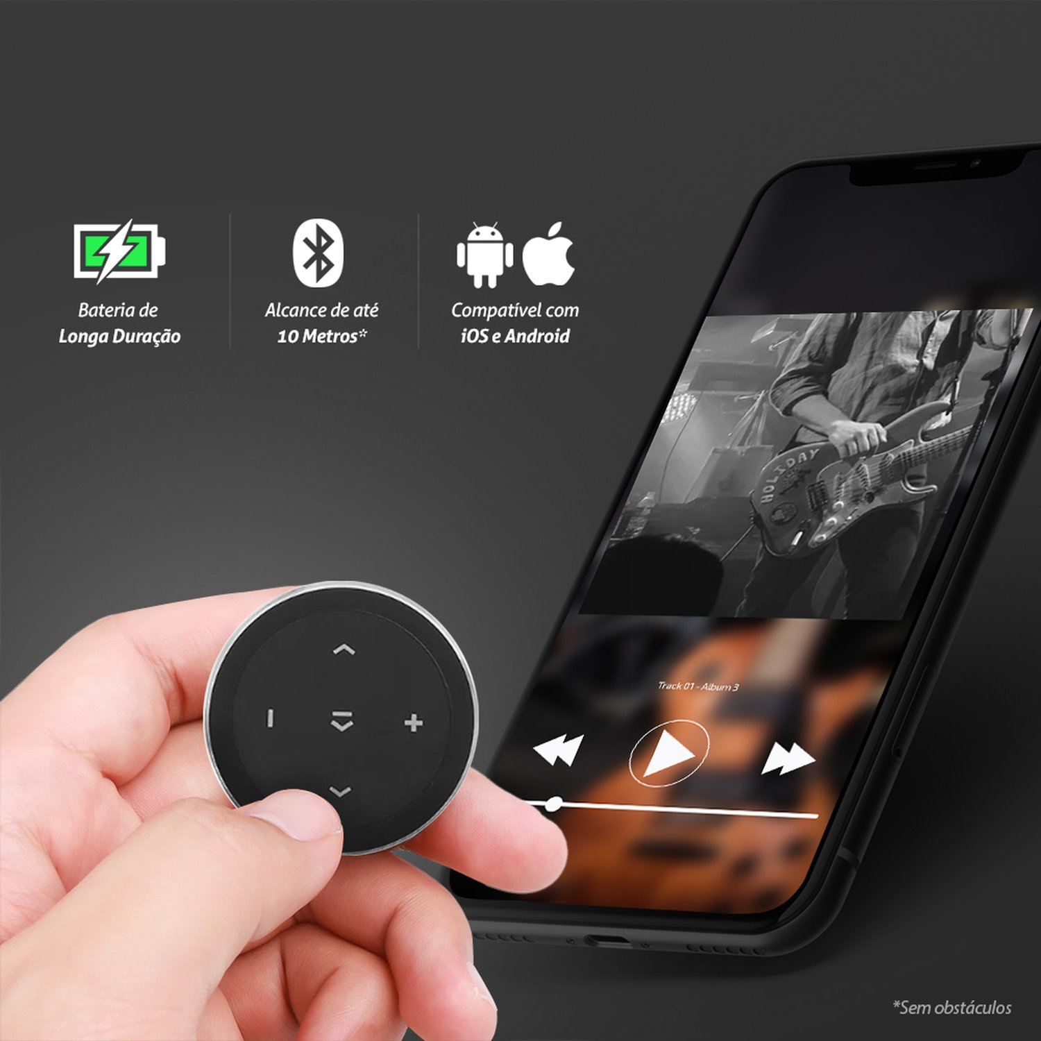 Controle Remoto Smart Bluetooth