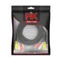Cabo 3+3 RCA C/ Coaxial Central - 3m