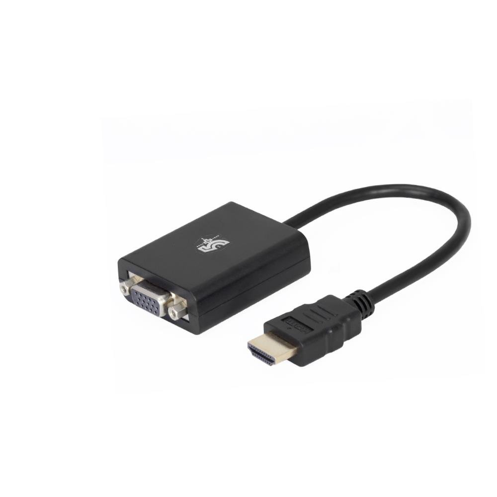 Conversor De Video Chip Sce Hdmi Para Vga Saida R/l C/ Cabo P2st - 075-0823