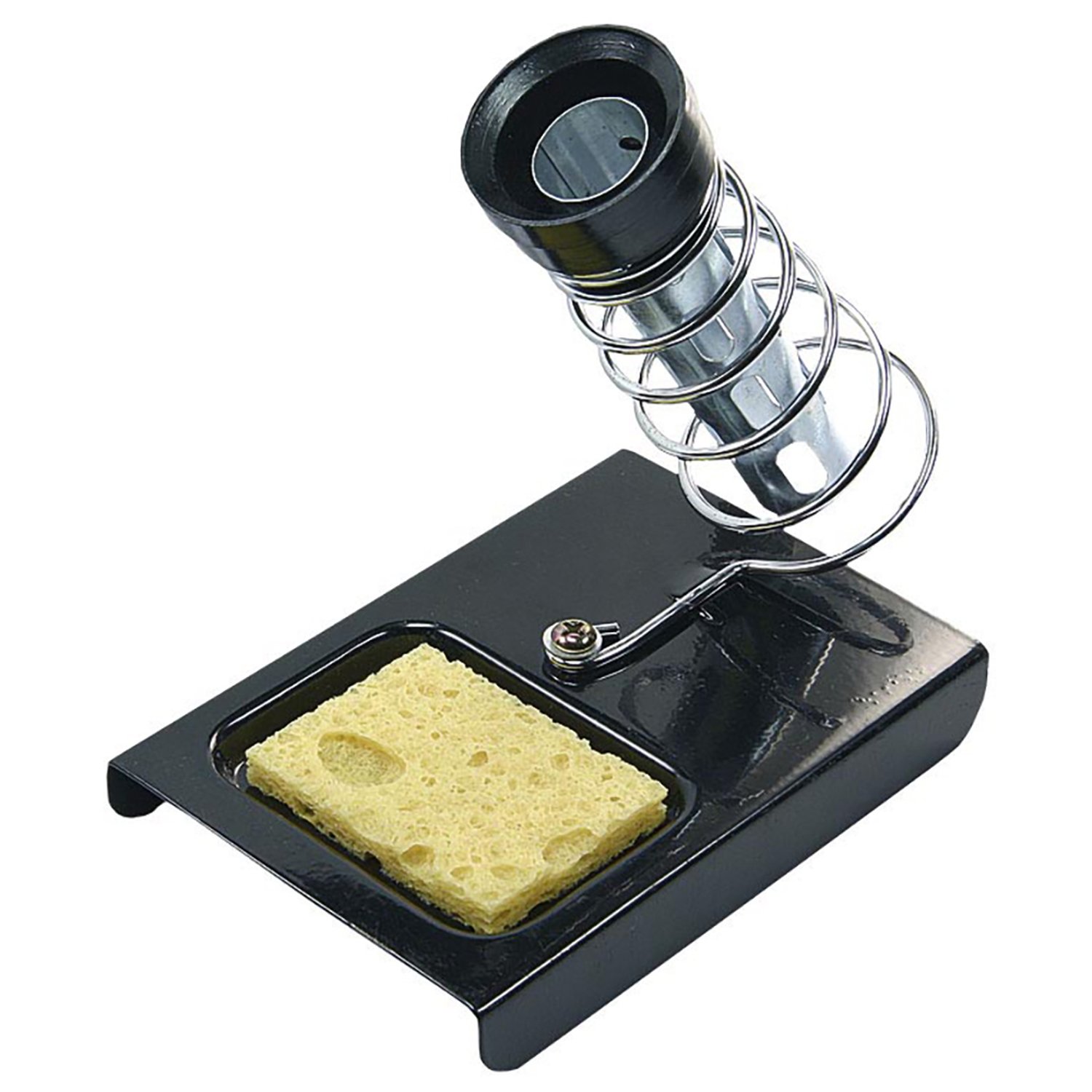 Suporte Para Ferro De Solda Com Mola E Esponja Vegetal - KOKAY
