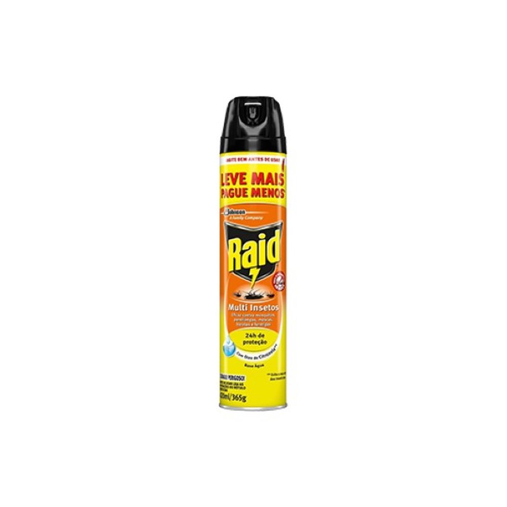 Inseticida Raid Multi Citronela Leve 450ml Pague 300ml