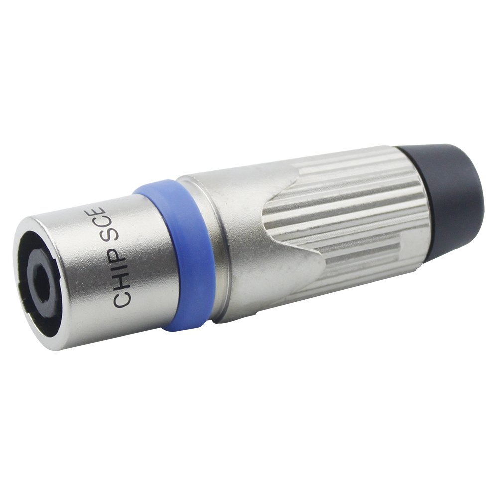 Plug Speakon Fêmea 4 Pinos - Metal - Performance Sound