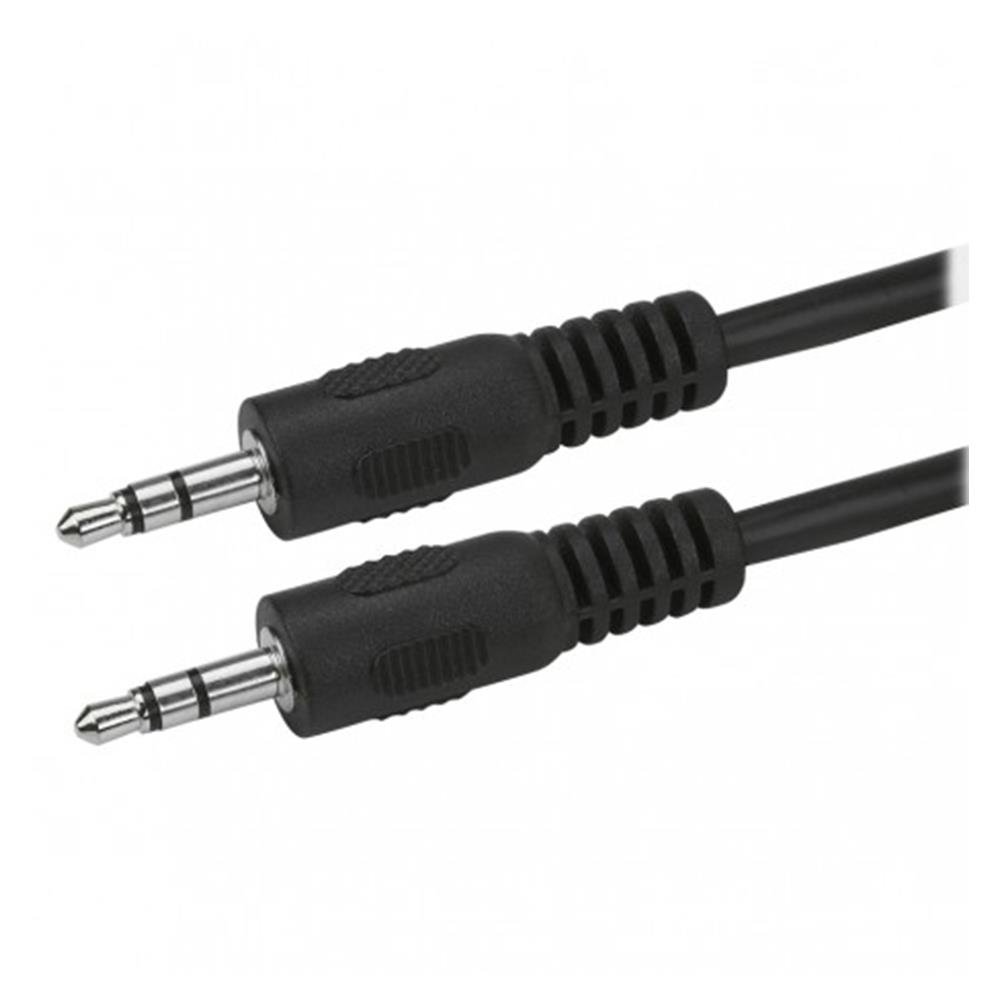 Cabo P2 PIX P2-Macho - P2-Macho Estereo 1,8 Metros Preto
