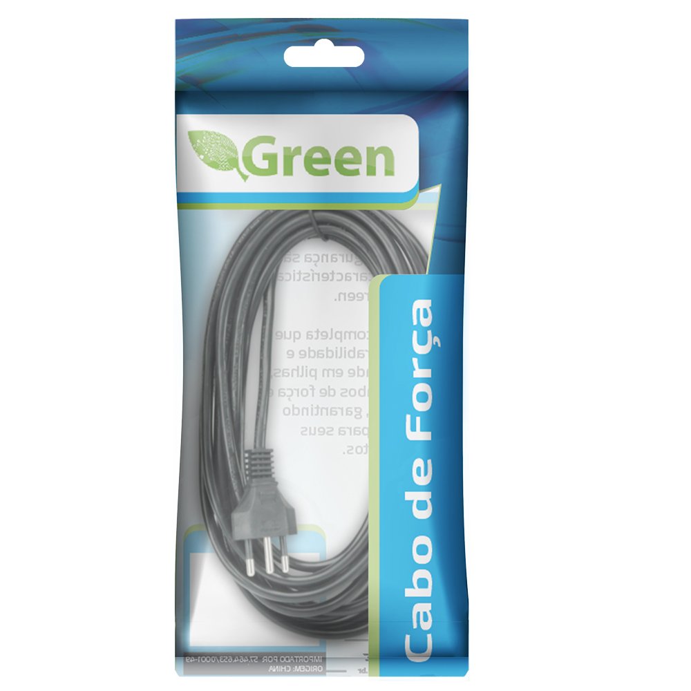 Cabo Tripolar 10A 1.5m - 3x0,75mm