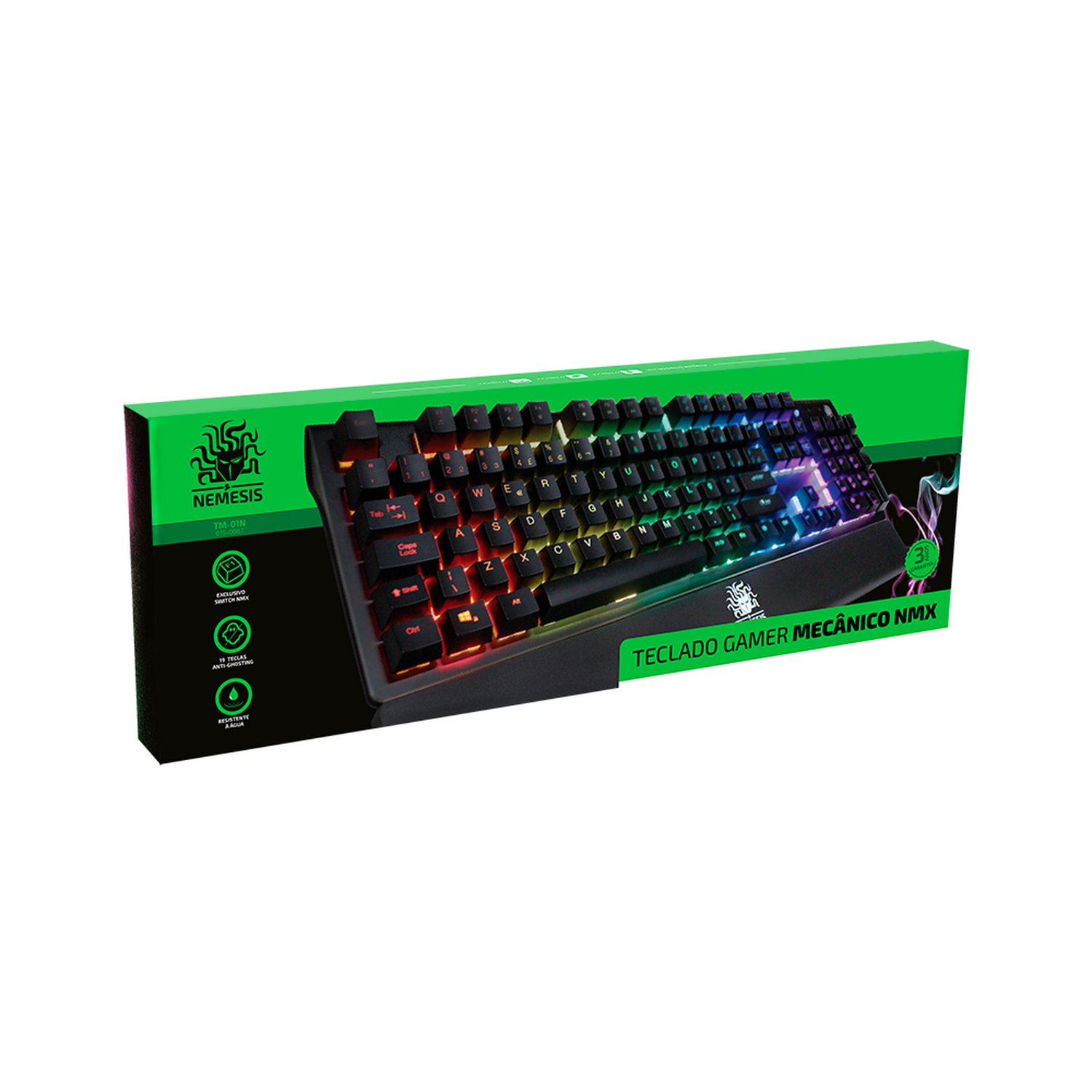 Teclado Mecanico Nemesis NMX - TM-01N