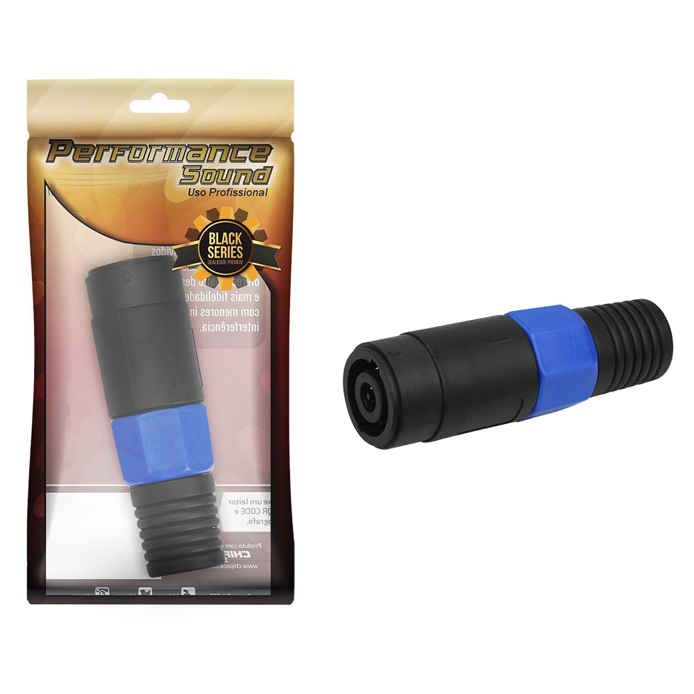 Plug Speakon Fêmea 8 Pinos - Performance Sound