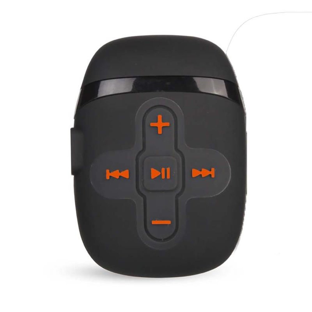 Fone de Ouvido MP3 Sport Recarregável à Prova DÁgua com Braçadeira para Suporte Preto Atrio - ES167