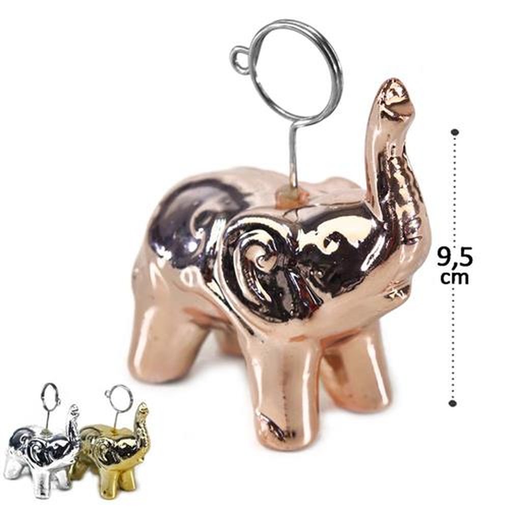 Enfeite Decorativo Elefante Com Porta Recado