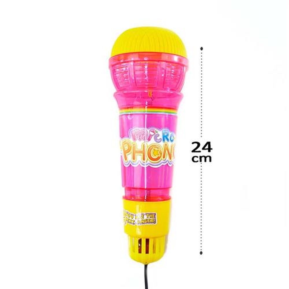 Microfone Infantil Eco Para Menina