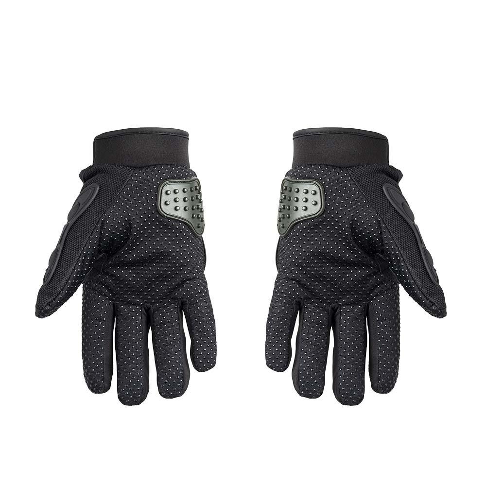 Luva Moto Street Tam. G com Protetor Dorso e Palma Dedo Longo Atrio - MT041