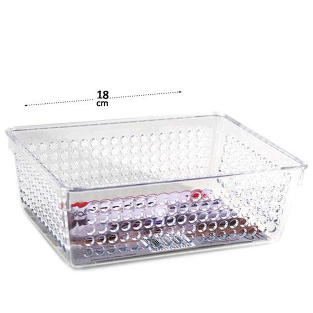 Organizador De Mesa Multiuso Transparente