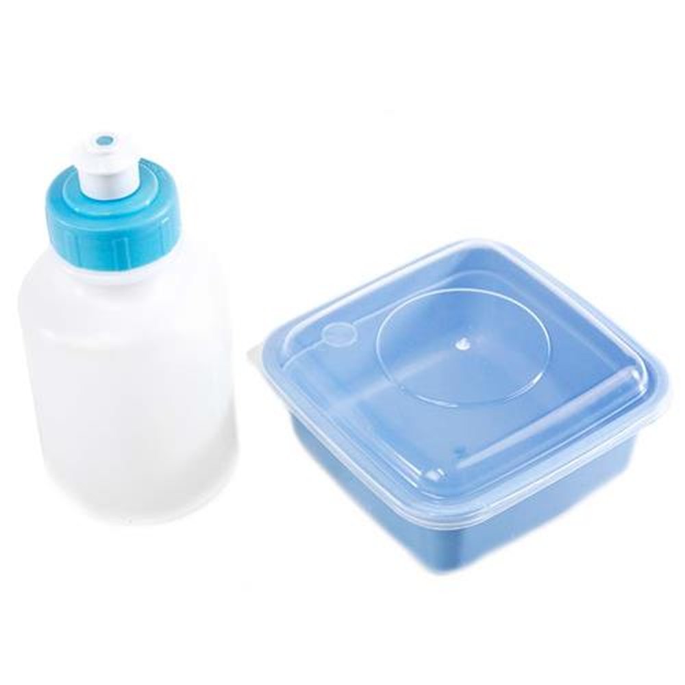 Kit Lanche Com 2 Peças De Plástico