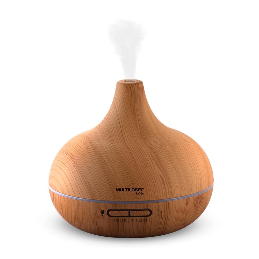 Difusor Aromas Amadeirado Com Ilumi Led Hc218
