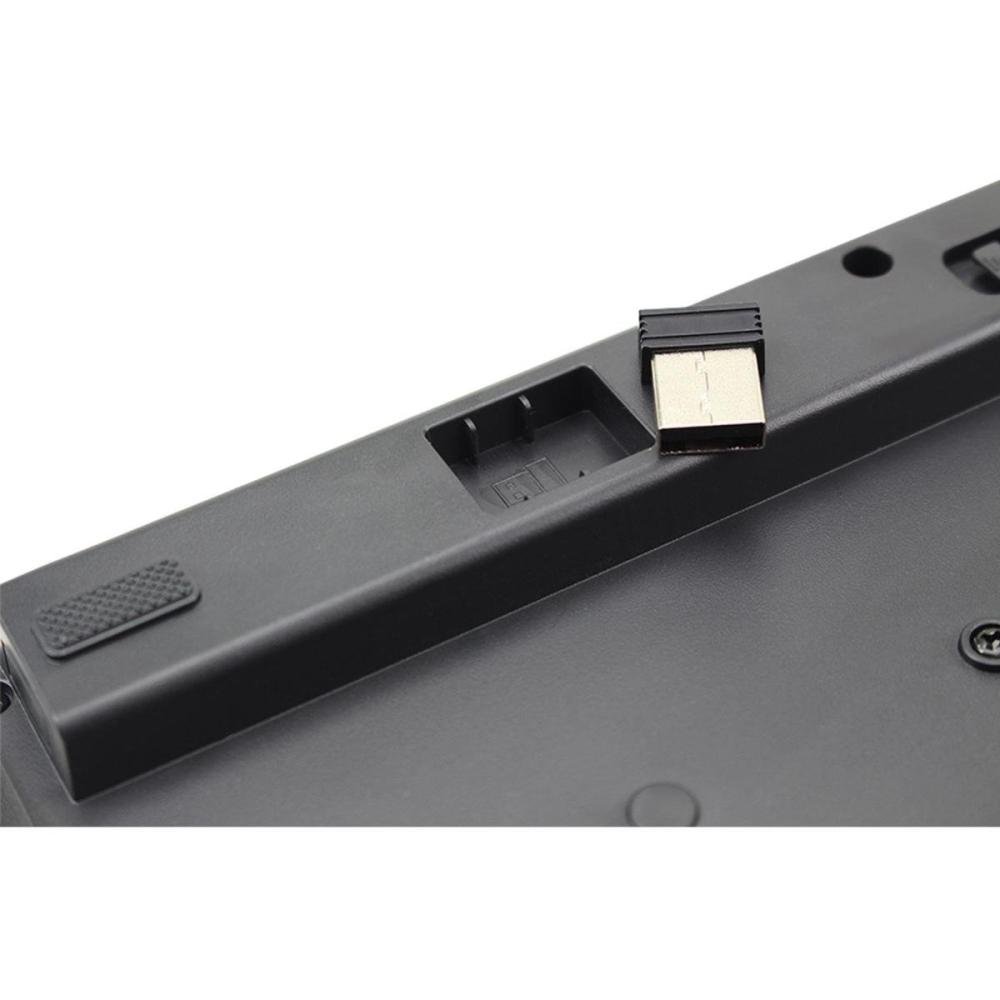Teclado Sem Fio 5+ Premium Preto Un.Venda: PC/1