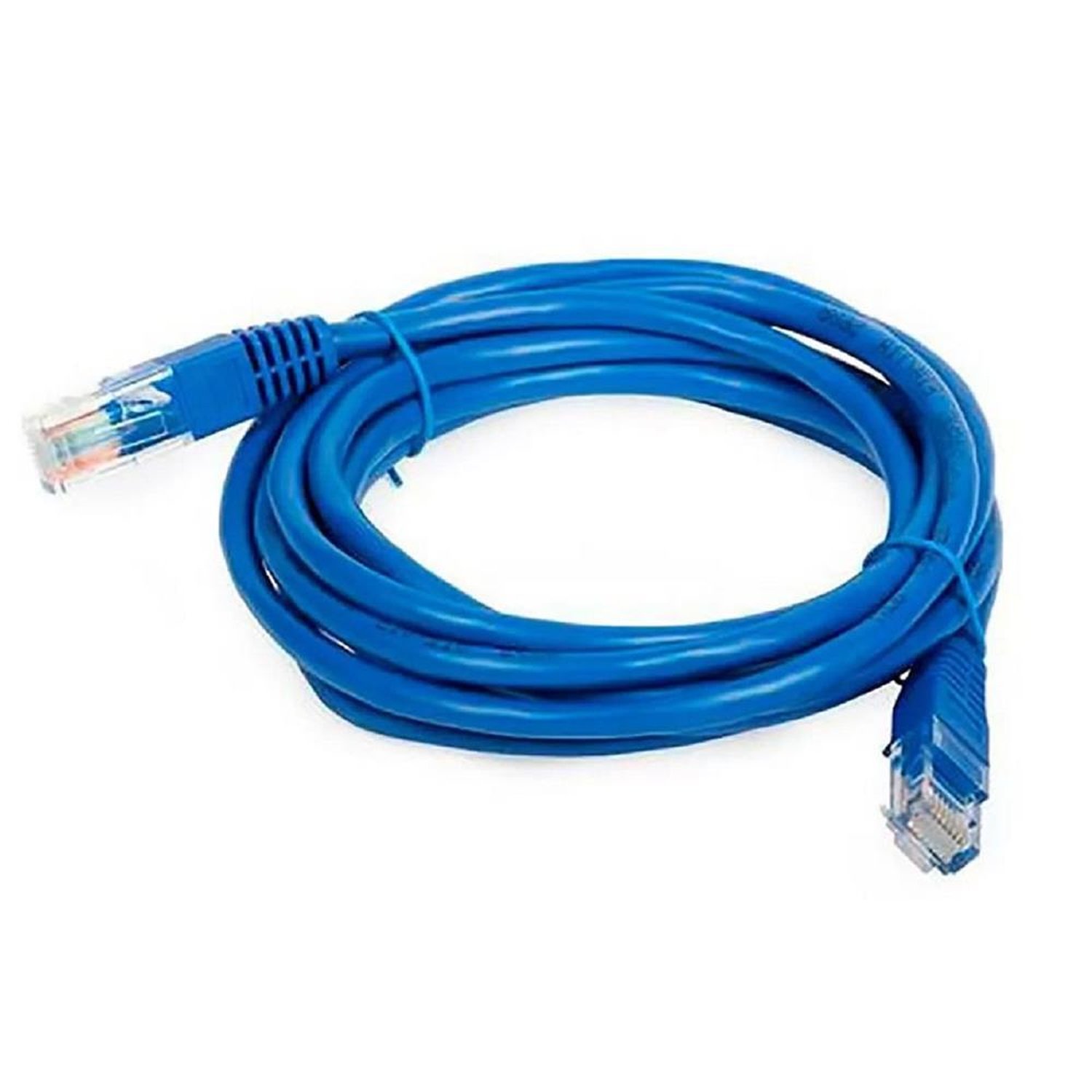 Cabo De Rede Patch Cord Cat5e Utp 5 Metros Azul