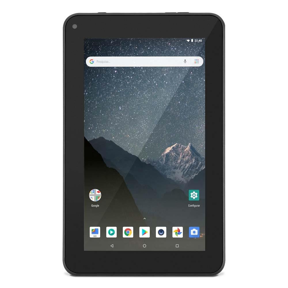 Tablet Multilaser M7S Lite 1GB 8GB Quad Core Wi-Fi Tela 7 Pol. Android 8.1 Preto - NB296