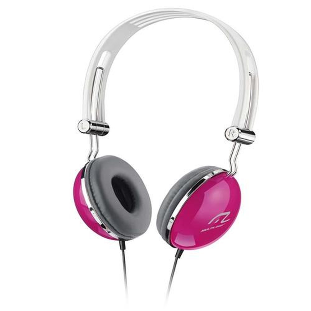 Fone De Ouvido Multilaser Pop Pink Hi-Fi Estéreo Conecta Com Iphone Ipod Mp3 P2 - PH055