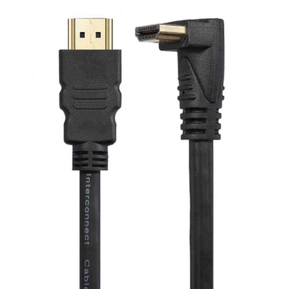 Cabo Hdmi 2.0 4K Pix 2 Metros 19 Pinos Plug 90° 018-3322