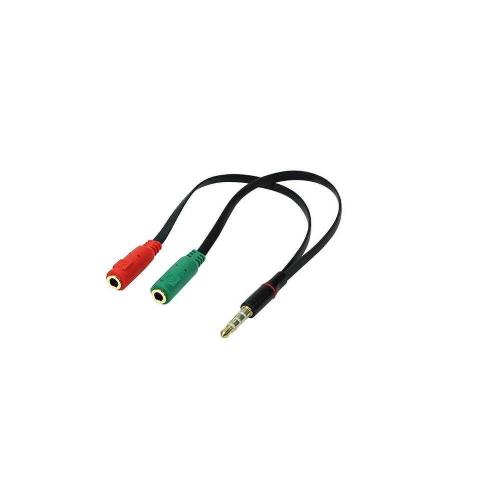 Cabo Adaptad Chipsce P3macho X2p2 Femea Microf Headset