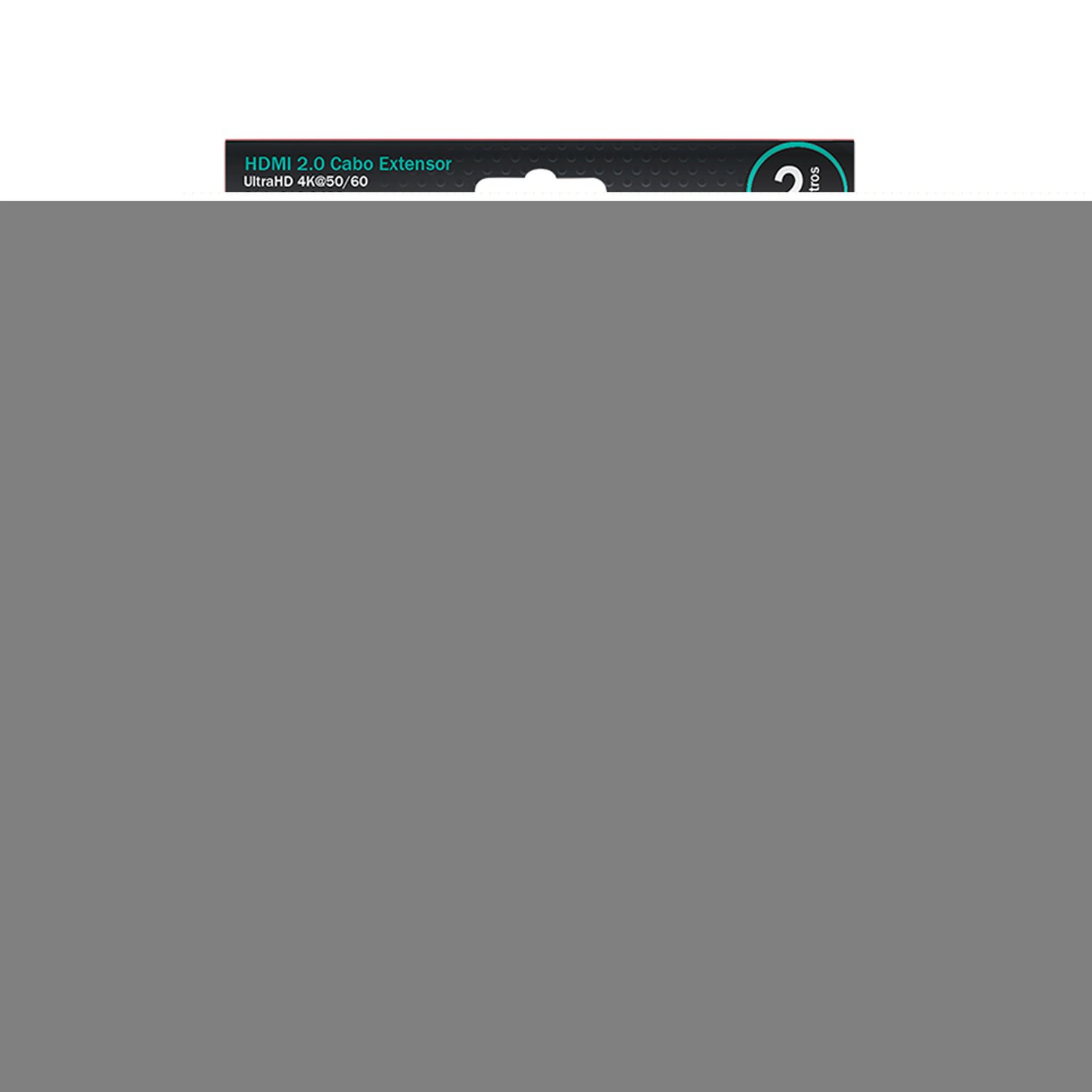 Cabo Extensor HDMI - HDMI Macho x HDMI Fêmea 4K HDR 19p 2m