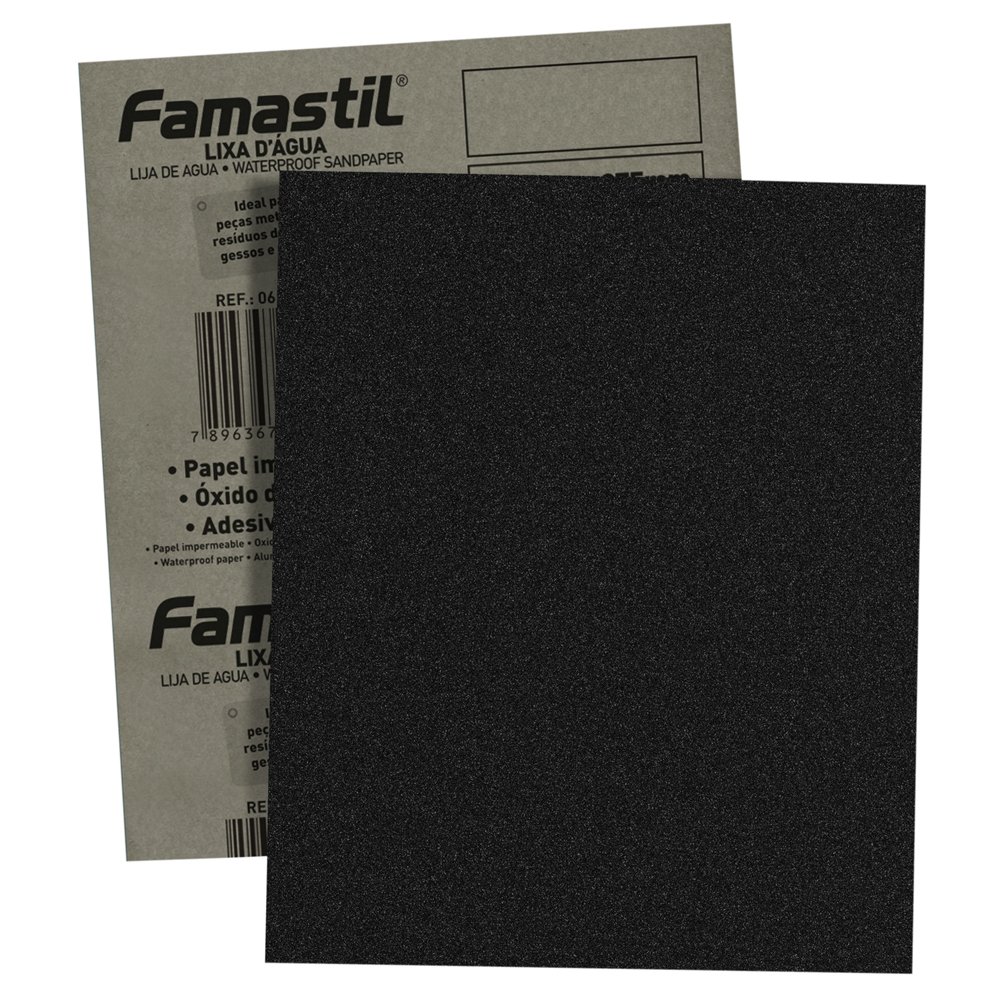 Lixa D Agua 225x275mm Grão 100 com 50 Unidades