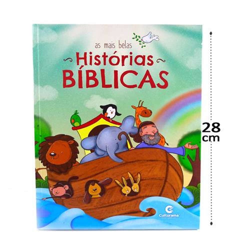 Livro Infantil As Mais Belas Historias Biblicas