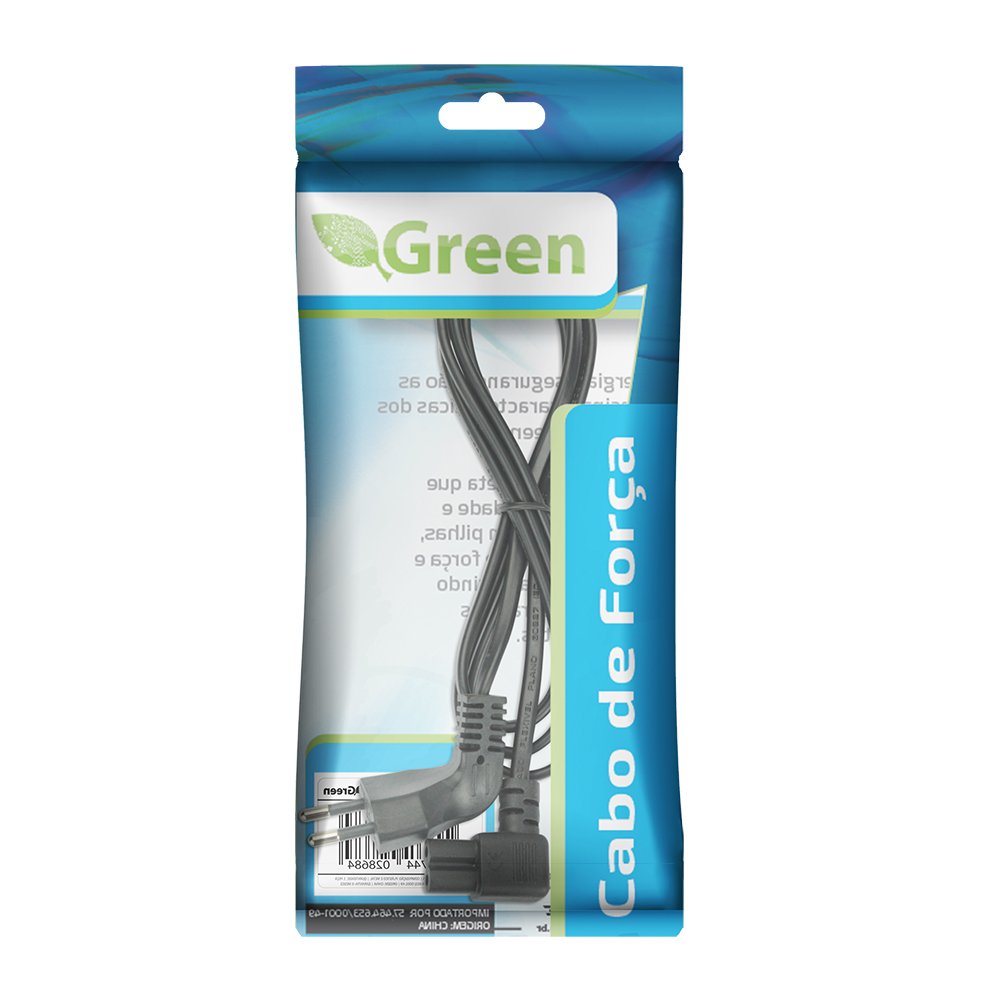 Cabo Radio Gravador Tipo 8 - 2x0,75mm - 1,5m - 90 Graus Nas Duas Pontas