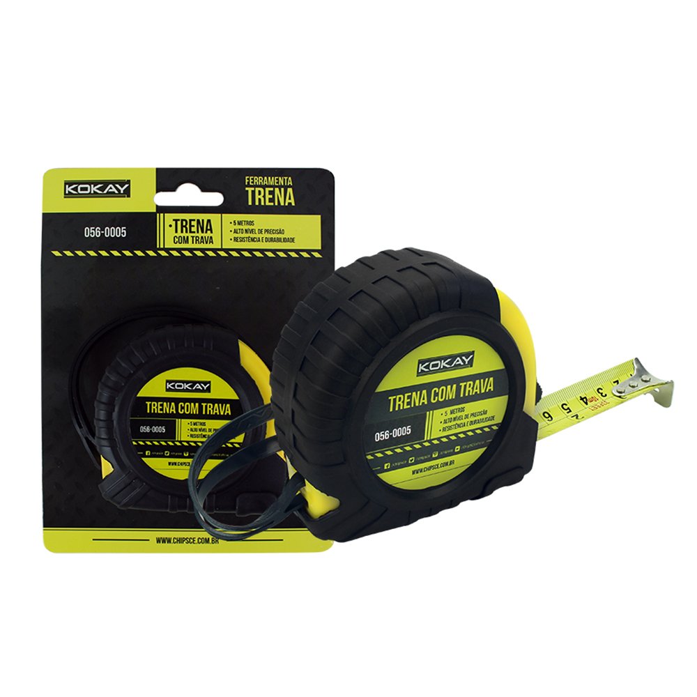 Trena 5 Metros com Trava Kokay 19mm
