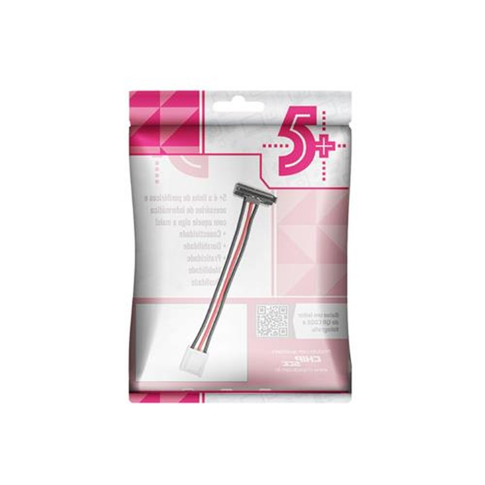 Cabo De Força Sata Dvr 3 Vias - 11cm