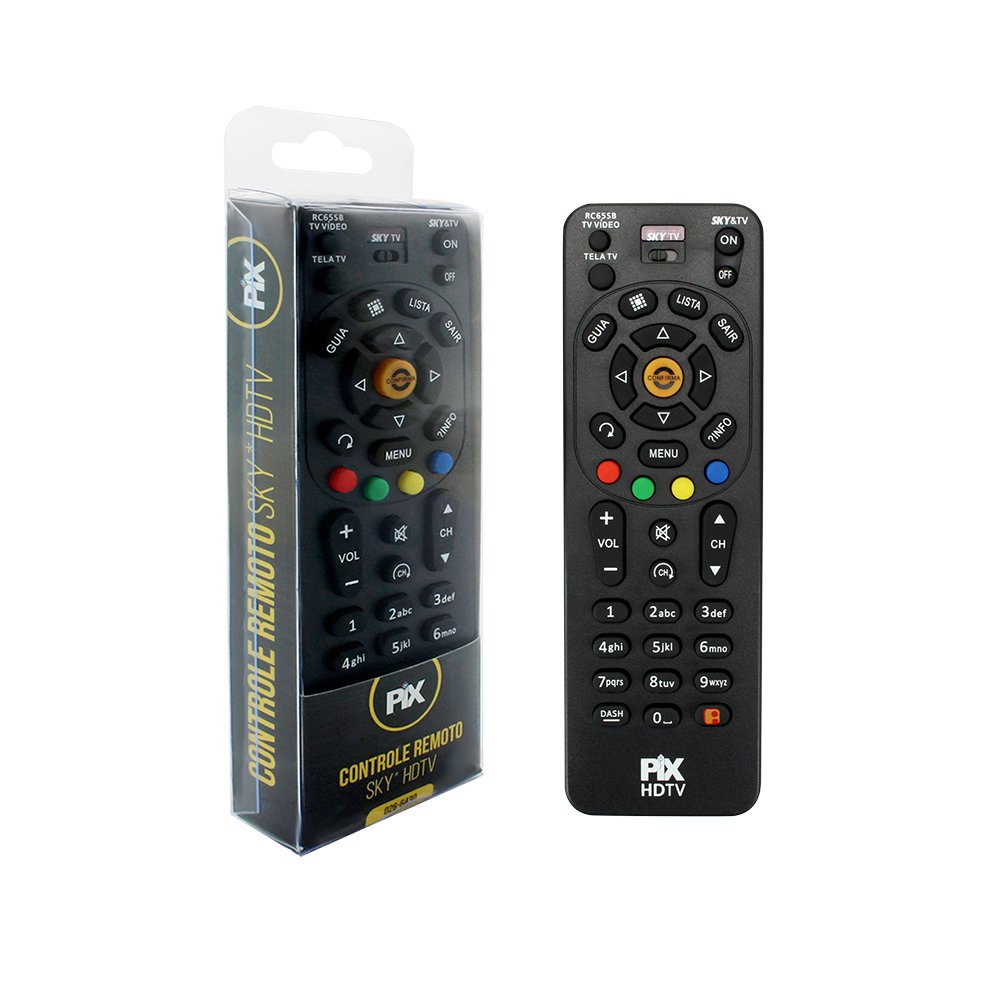 Controle Remoto Sky HDTV - Preto