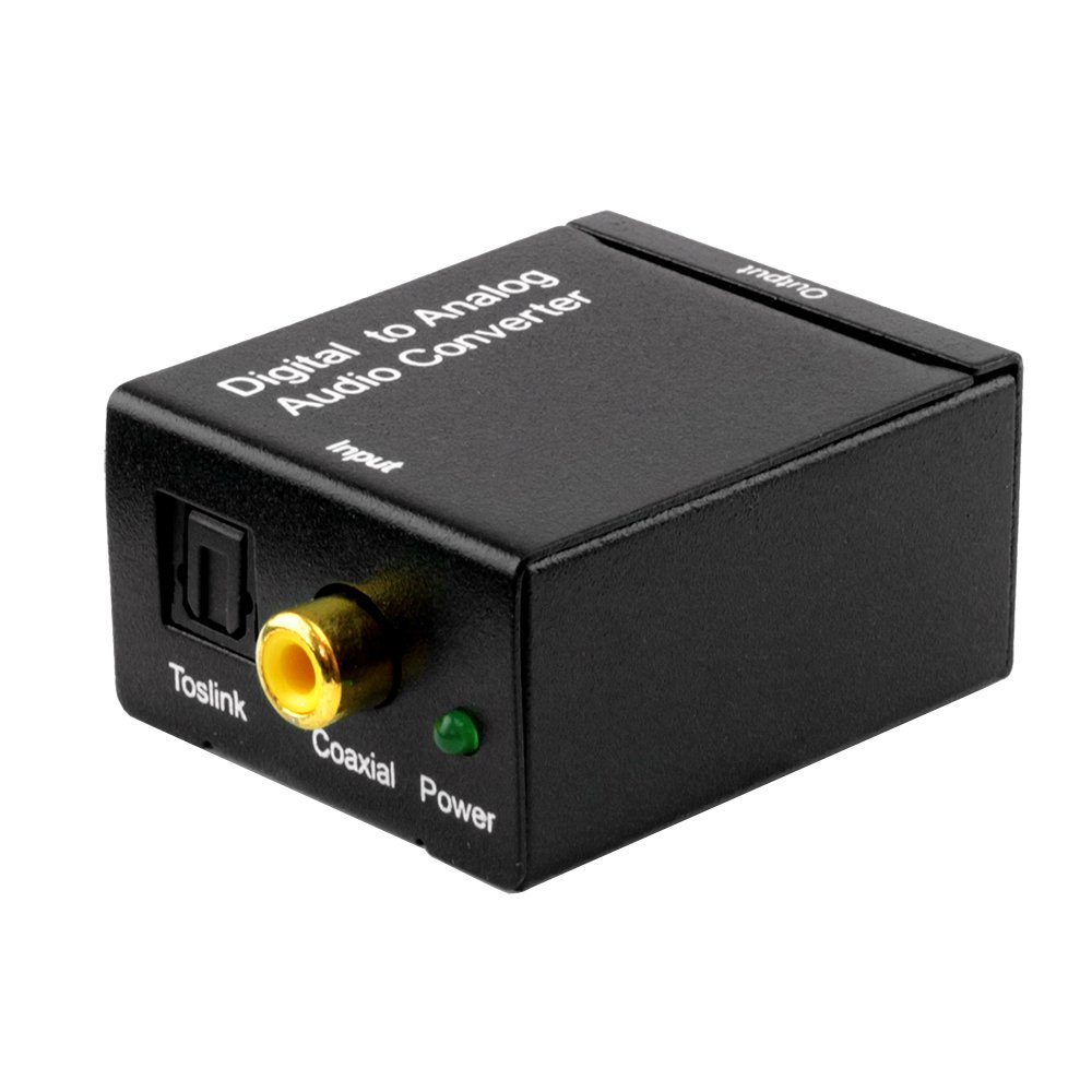 Conversor De Audio Digital P/ Analogico - Entrada Digital X Saida RCA - Performance Sound