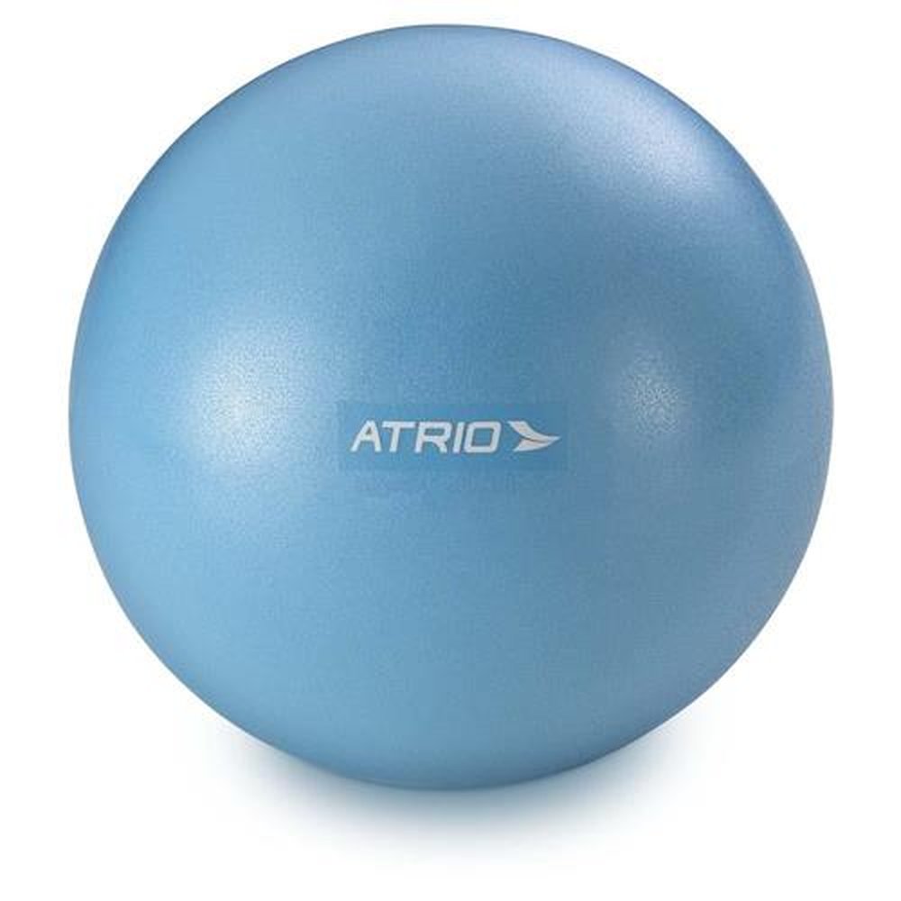 Mini Bola Fitness para Exercícios Material PVC Antiderrapante Azul Atrio - ES238