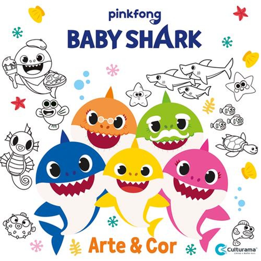 Arte E Cor Baby Shark
