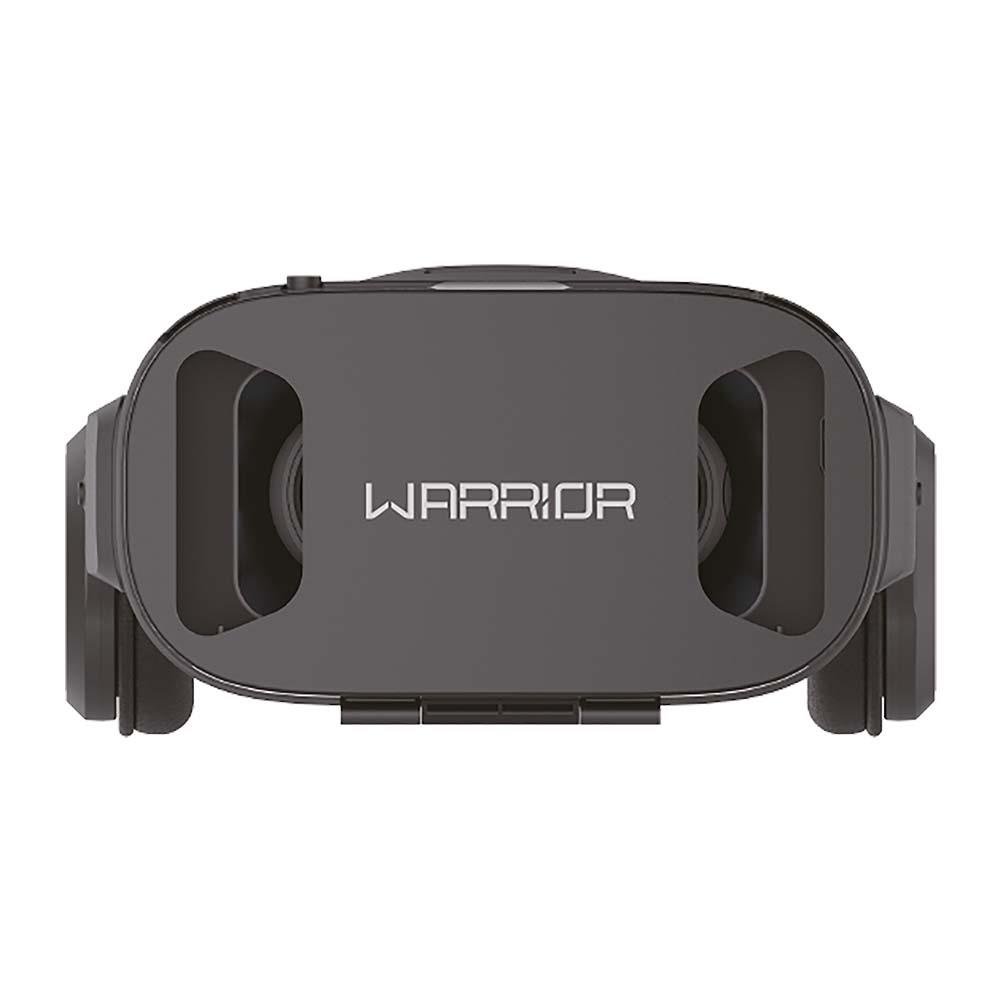 Óculos Warrior Realidade Virtual 3D Gamer Hedeon com Fone de Ouvido Preto - JS086