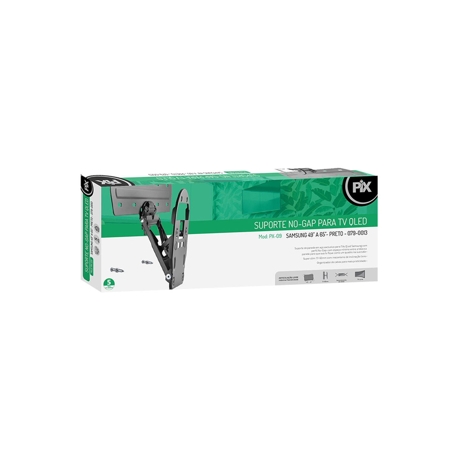 Suporte PIX Micro-Gap para TV QLED Samsung 49 a 65