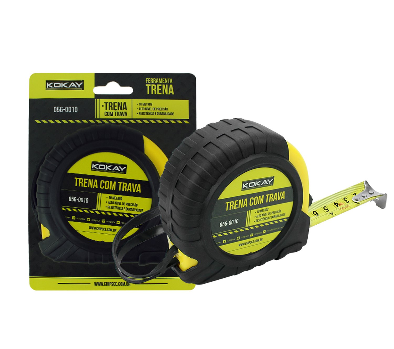 Trena 10 Metros com Trava