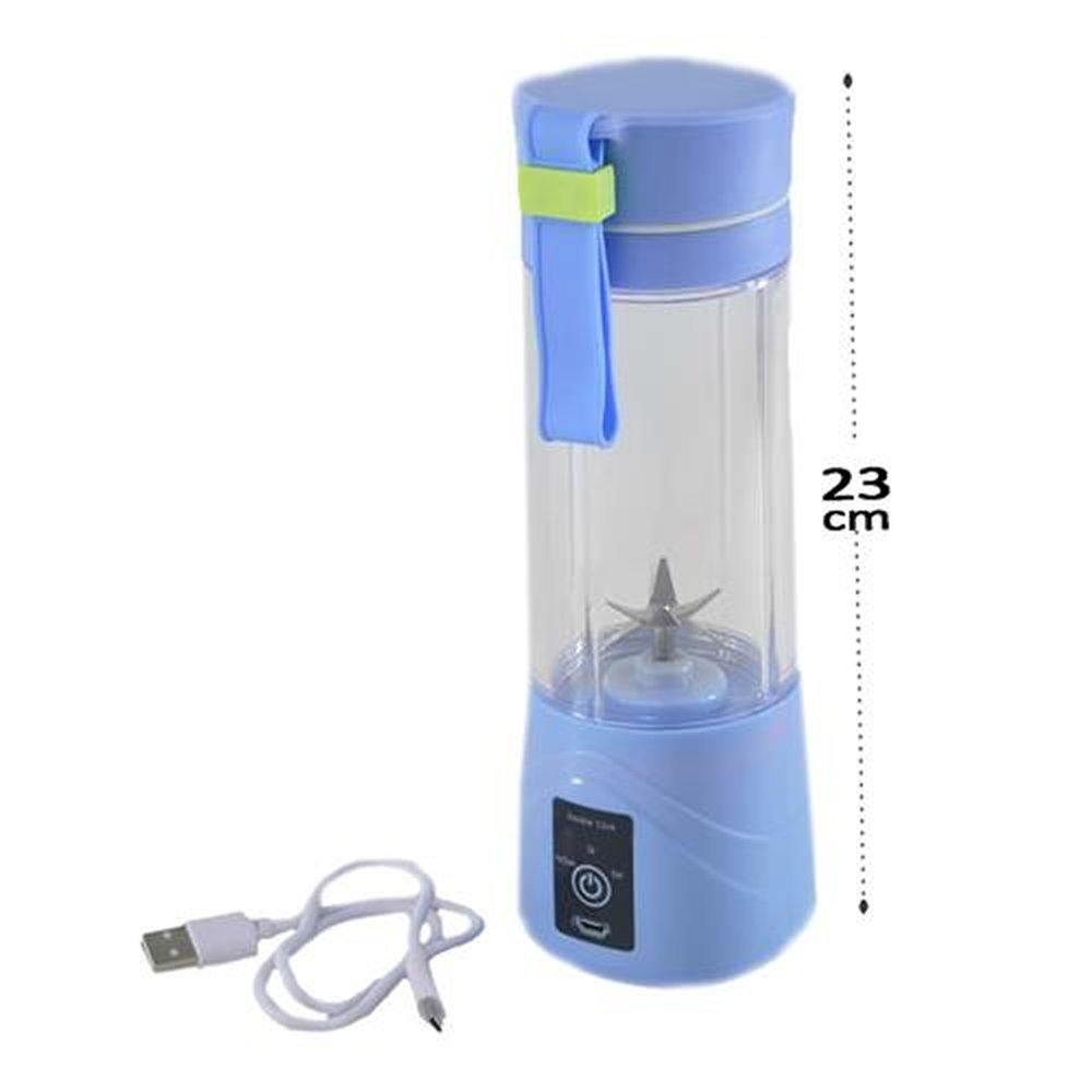 Copo De Plástico Com Mixer Recarregável