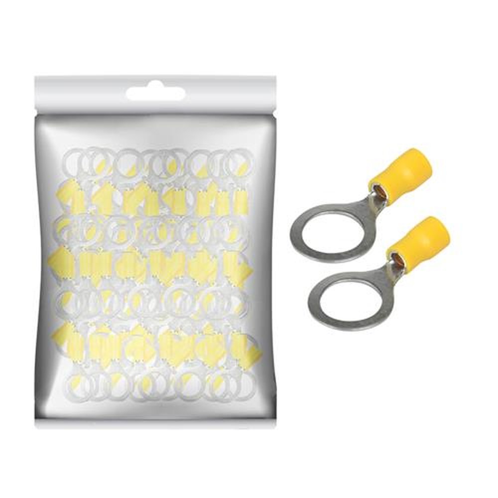 Terminal Olhal Pre-isolado Rv5.5-12 - 100 PCs