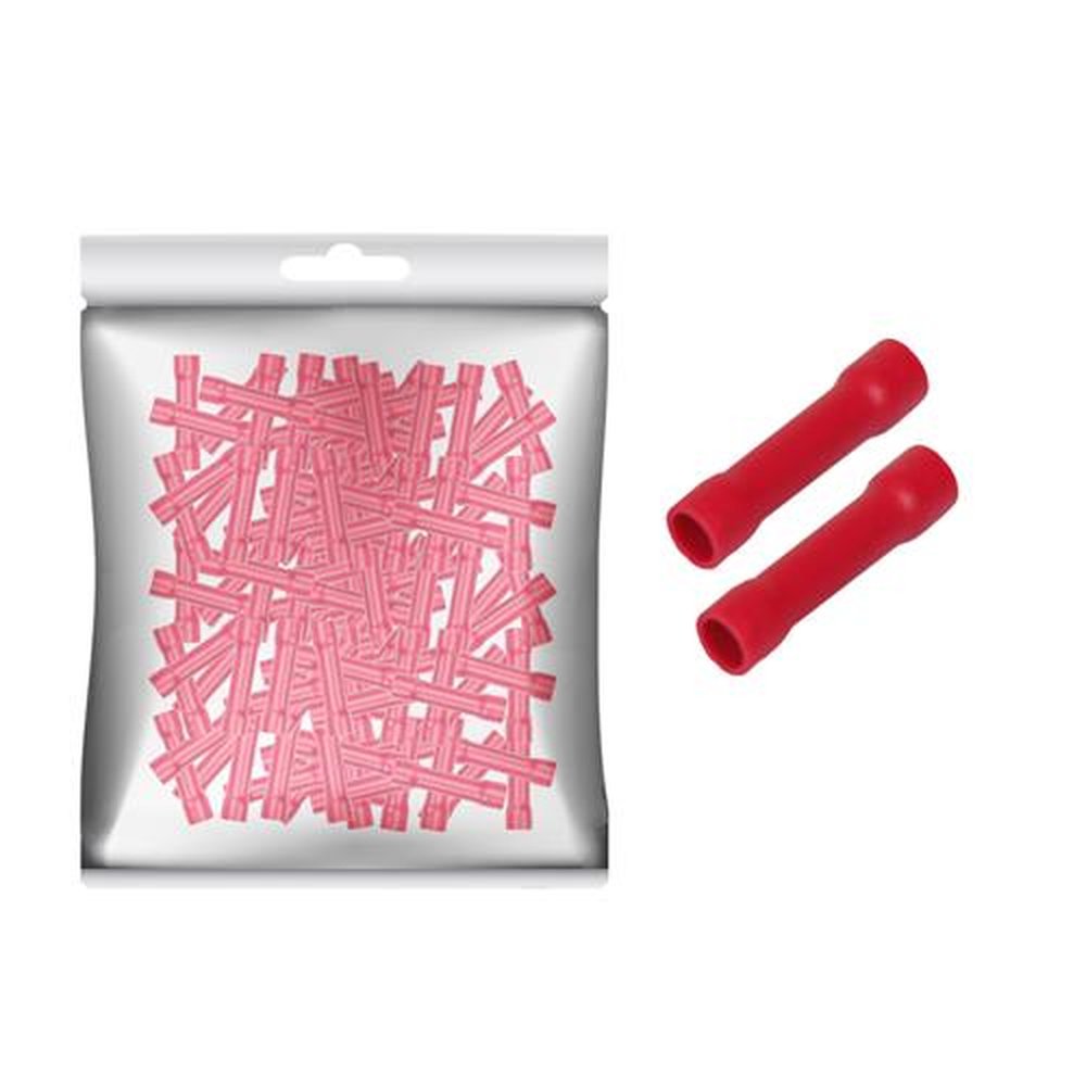 Terminal Emenda Isolado Bv1.5mm - 100 PCs