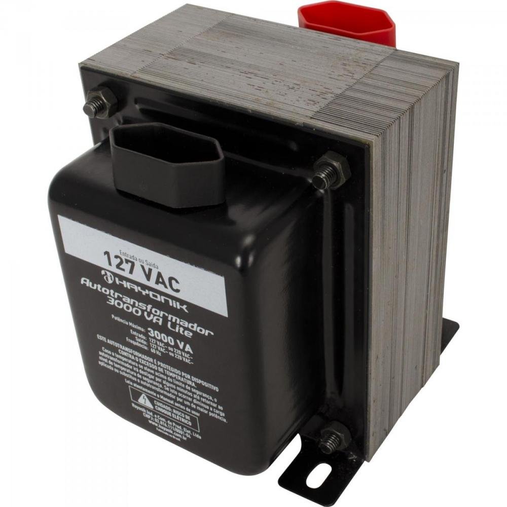 Autotrafo Universal 3000VA Lite Preto HAYONIK