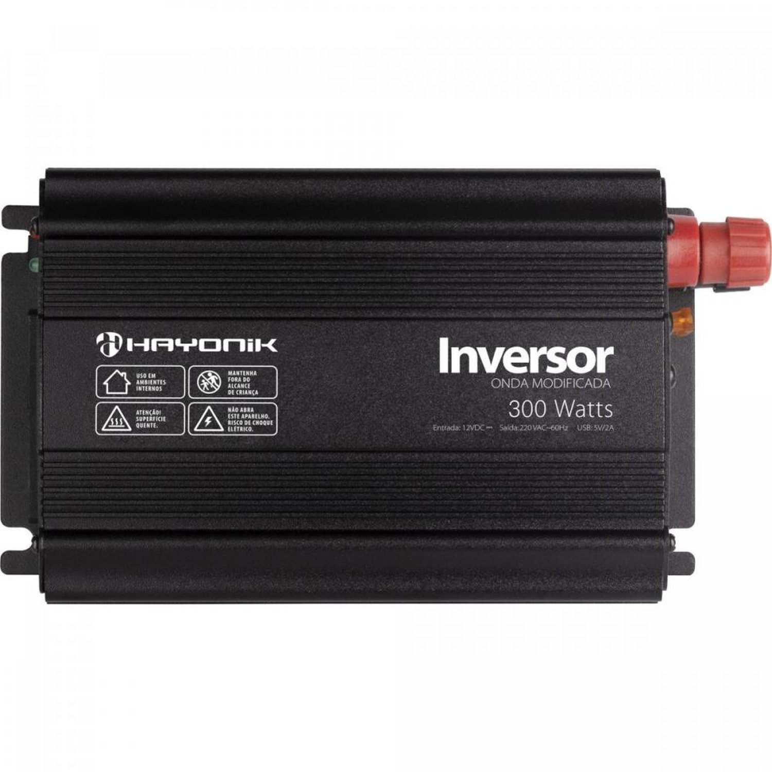 Inversor de Onda Modificada 300W 12VDC/220V PW11-11 Off Grid Hayonik