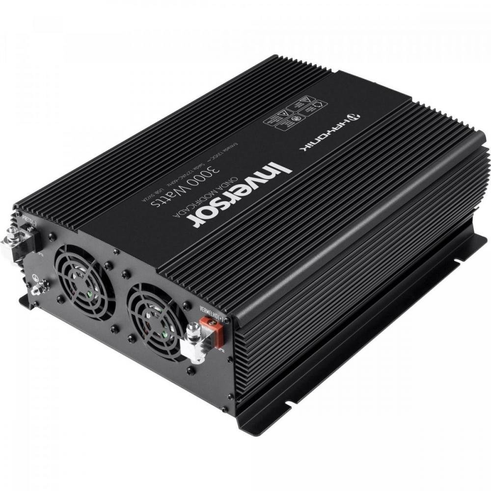 Inversor de Onda Modificada 3000W 12Vdc/127V PW12-1 Off Grid Hayonik