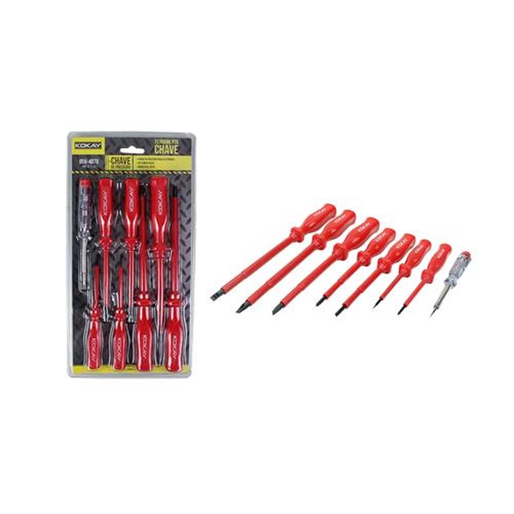 Chave Jogo Eletronica Precisao C/ 8 PCs 407/8