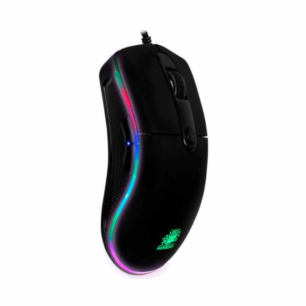 Mouse Gamer Nemesis Black Series, LED, 6 Botões, 4000DPI - 015-0070
