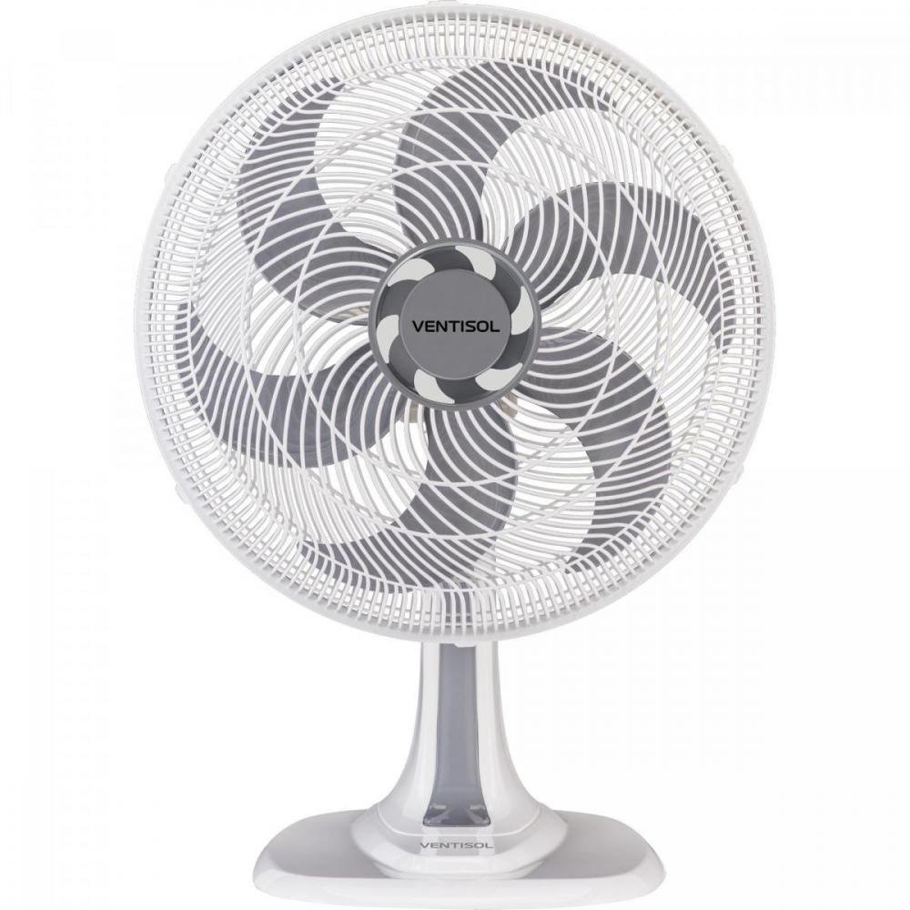 Ventilador de Mesa 30cm 127v Turbo6 Branco Ventisol