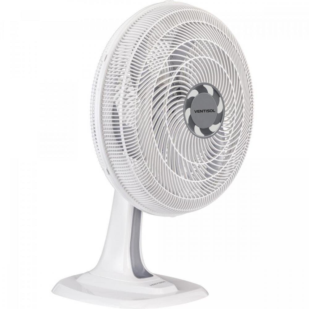 Ventilador de Mesa 30cm 127v Turbo6 Branco Ventisol